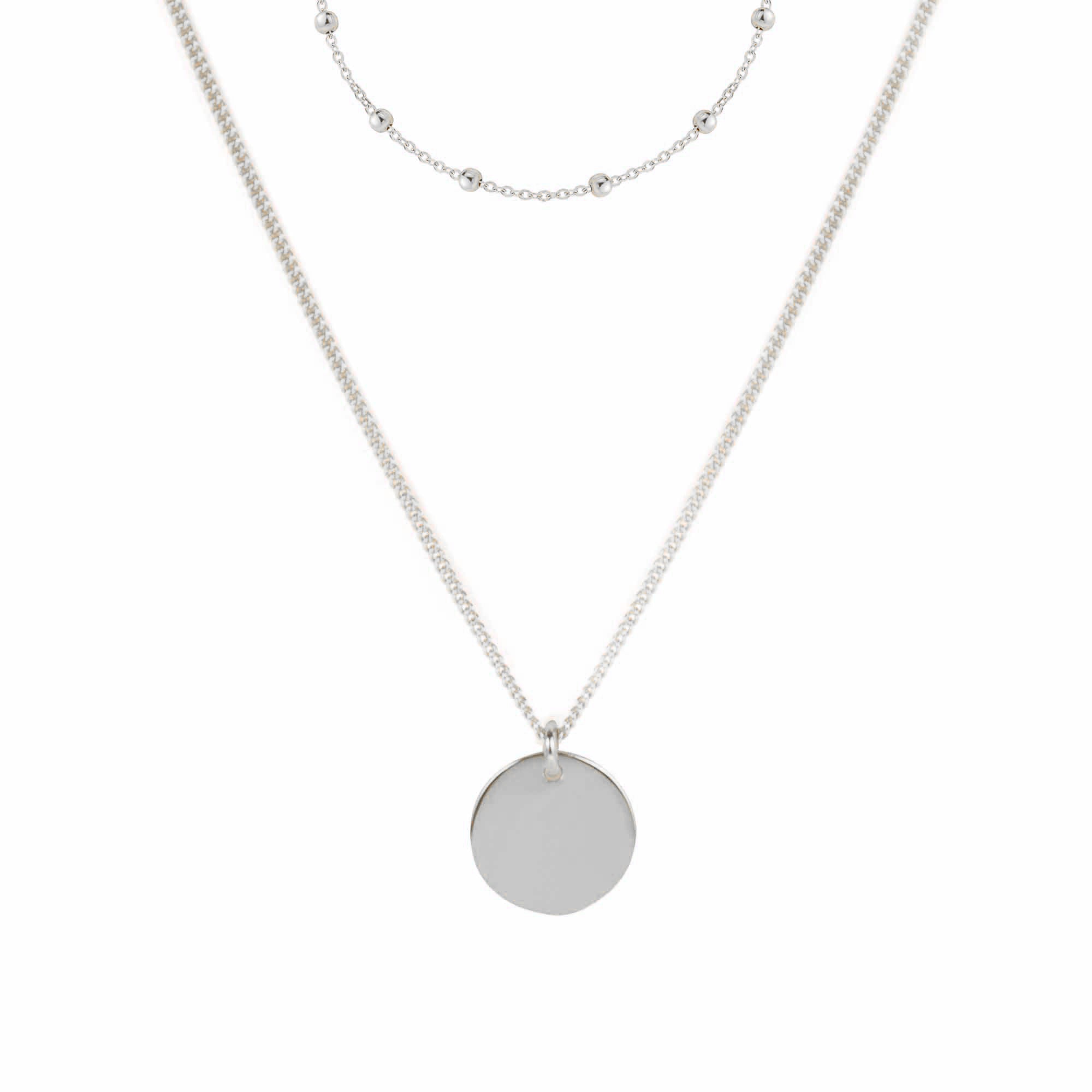 HAZEL DOUBLE LAYER NECKLACE-2