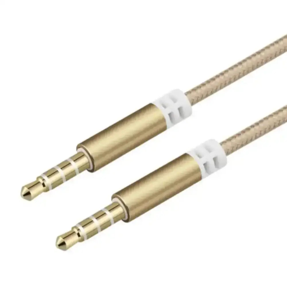Hi-Fi 3.5mm AUX Nylon Braided Audio Cable Habicare