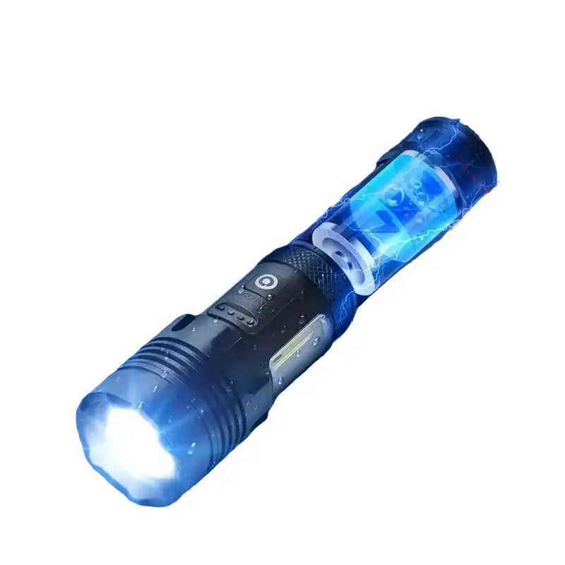 High Power Rechargeable LED Flashlight Habicare
