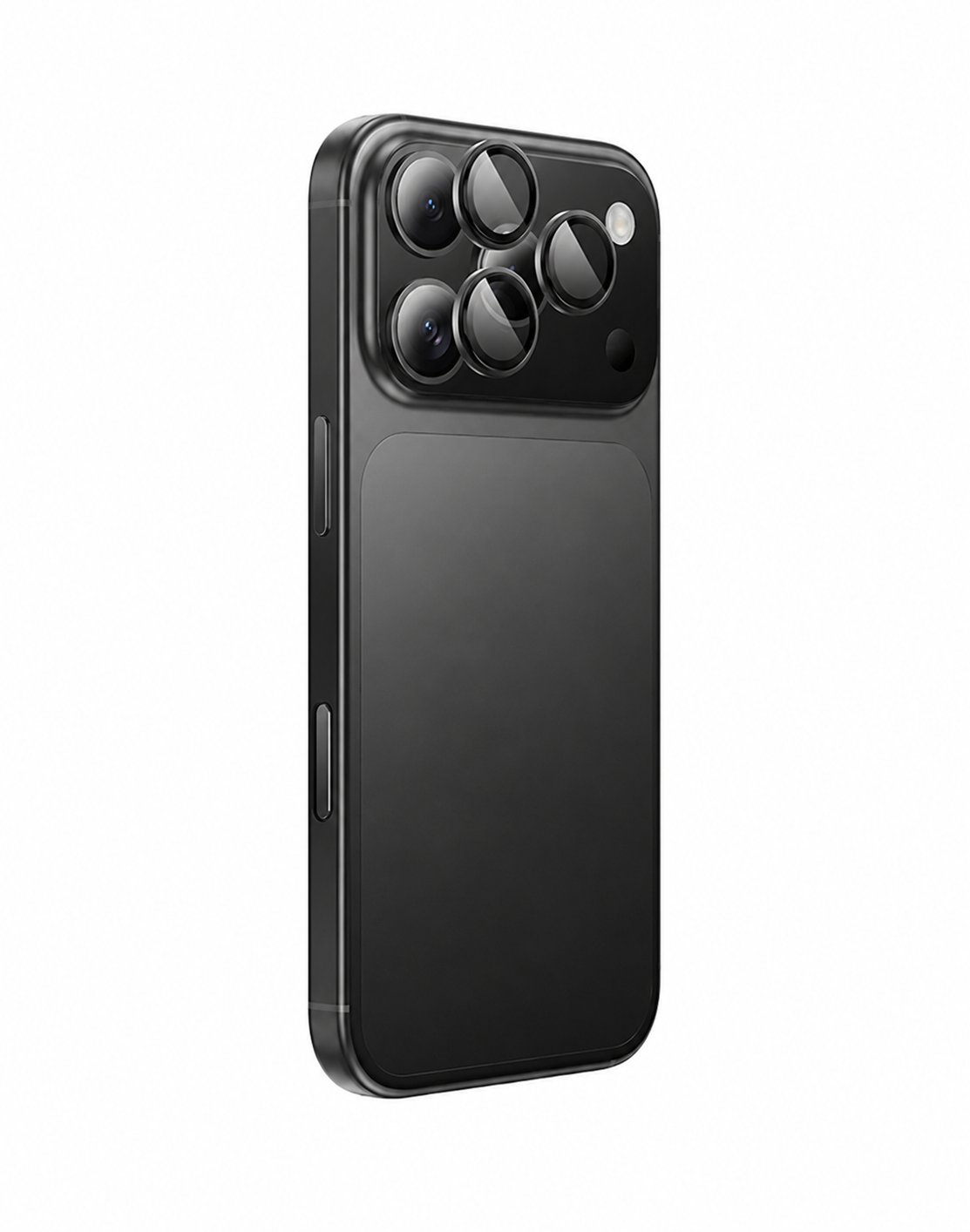 Hoco iPhone 17 Pro Max Ultra HD Camera CSG Anti Glare Lens Protector with Metallic Ring (V14) - ShopHub
