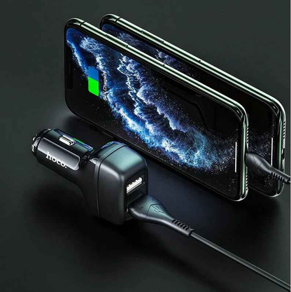 Hoco Z36 Dual USB Car Charger – Fast 2.4A In-Car Charging