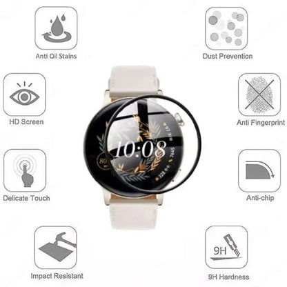 Screen Protectors for Huawei GT3 (42mm) (Pack of 5) Habicare