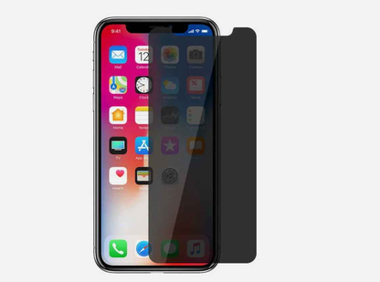 iPhone XS Max Privacy Tempered Glass Screen Protector – 9H Anti-Spy