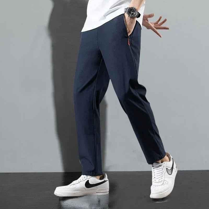 Ice Silk Breathable Summer Pants