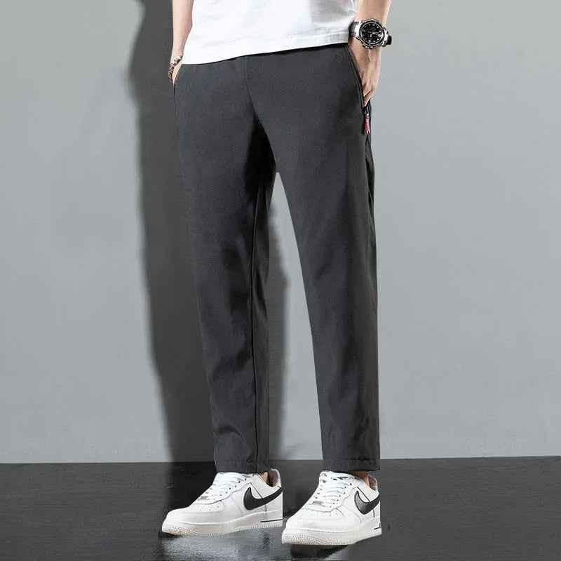 Ice Silk Breathable Summer Pants