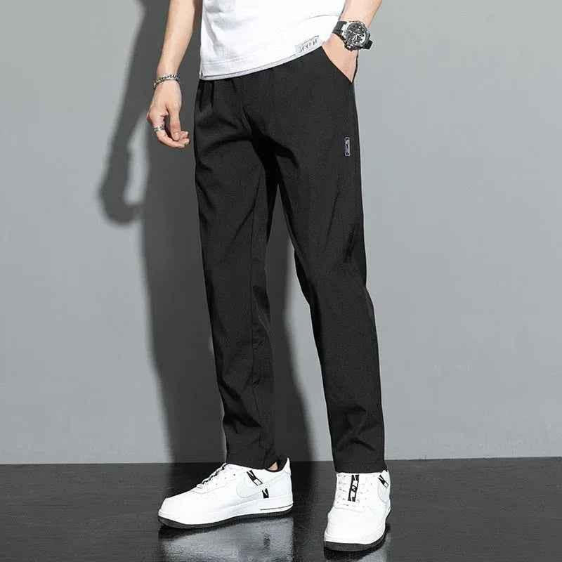 Ice Silk Breathable Summer Pants