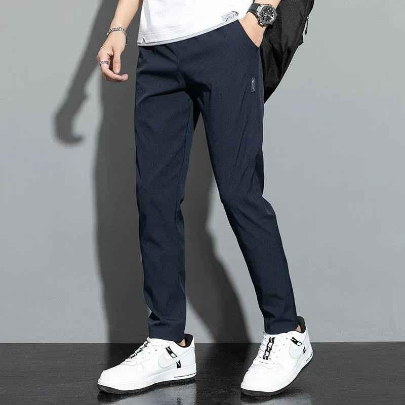 Ice Silk Breathable Summer Pants