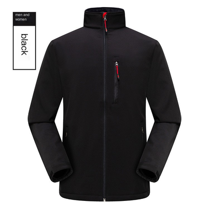 Windproof Waterproof Softshell Jacket — Lightweight & Warm | Men & Women