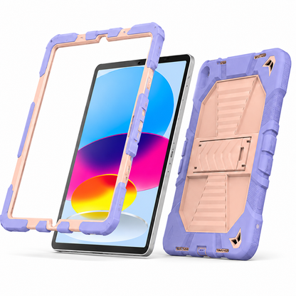 Apple iPad Air 11-Inch M2 Rugged Shockproof Case with Kickstand (Pink)