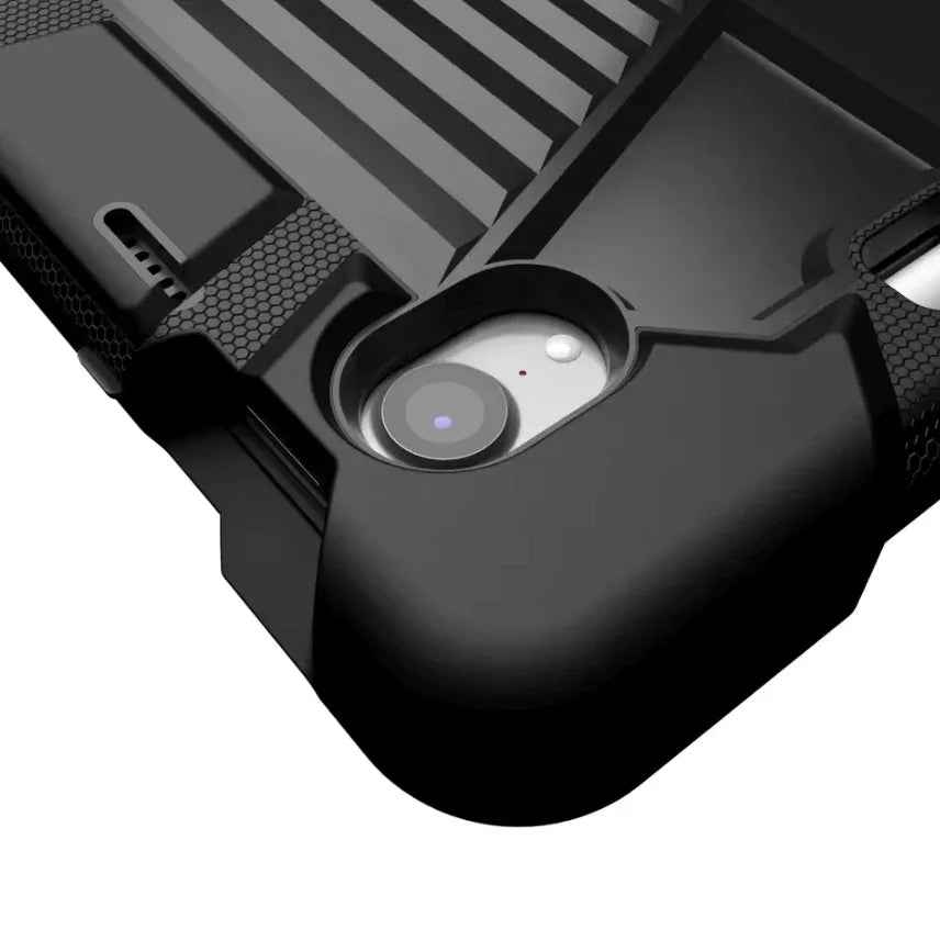 iPad Mini 6 / Mini 7 Rugged Case – Shockproof Cover, Stand & Pencil Holder