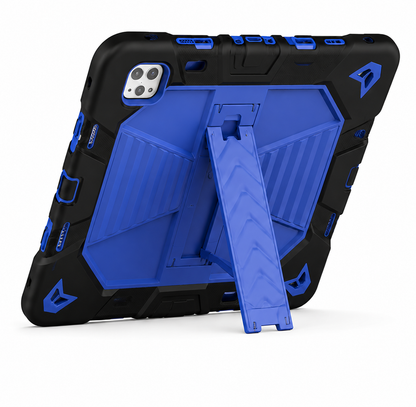 iPad Pro 13-Inch (M5) 2025 Rugged Shockproof Case with Kickstand (Blue)