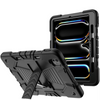 iPad Pro 11-Inch (M5) 2025 Rugged Shockproof Case with Kickstand (Black)