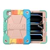 iPad Pro 11-Inch (M5) 2025 Rugged Shockproof Case with Kickstand (Rainbow)