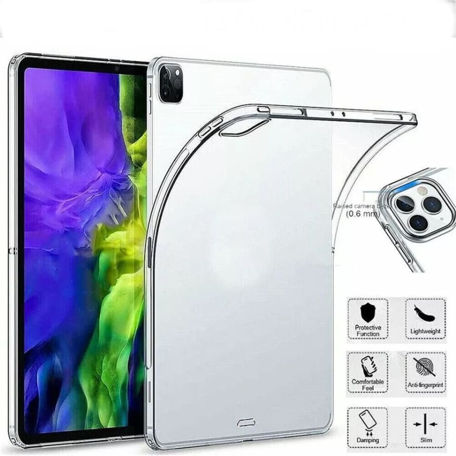 Stylish Cover for iPad Pro 12.9” - 4th gen (2020) (Clear) 9eight5