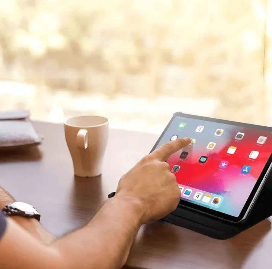 iPad Pro 13" 2024 360° Rotating Smart Case – Flip Stand Protective Cover