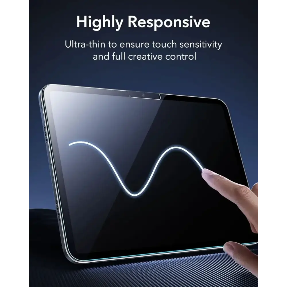 Screen Protectors - Tempered Glass for iPad (Pack of 2) (All iPad Models) Habicare