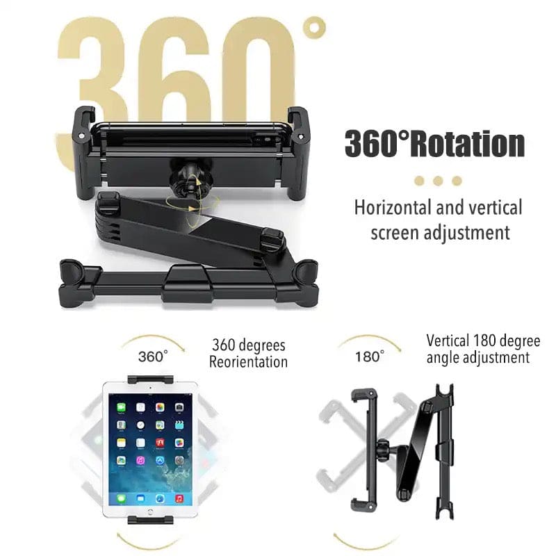 Headrest Holder for iPad & Tablet 9eight5