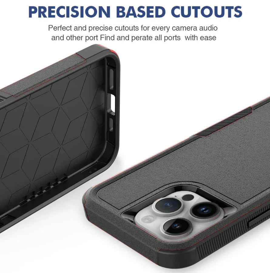 iPhone 12 Pro Dual Layer Armor Hard Case - ShopHub
