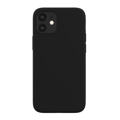 Silicone Case for iPhone 12 Mini (5.4”) (Black) 9eight5