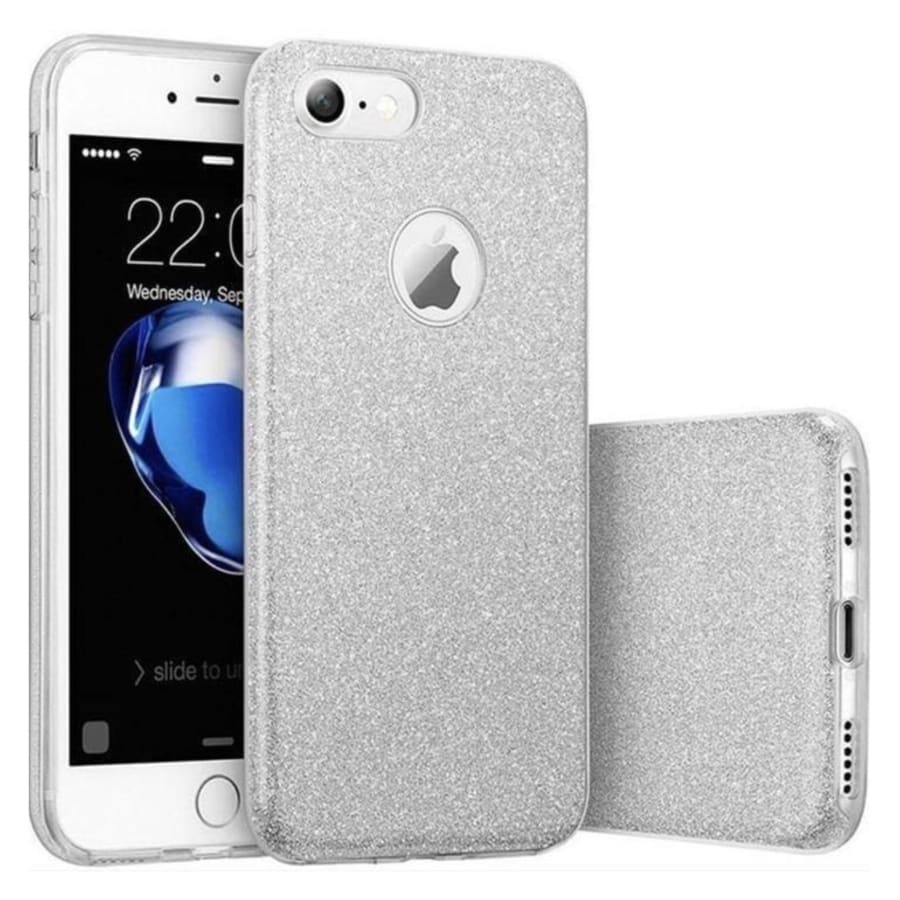 Hard Plastic Case for iPhone 12 Pro Max (6.7”) (Silver) 9eight5