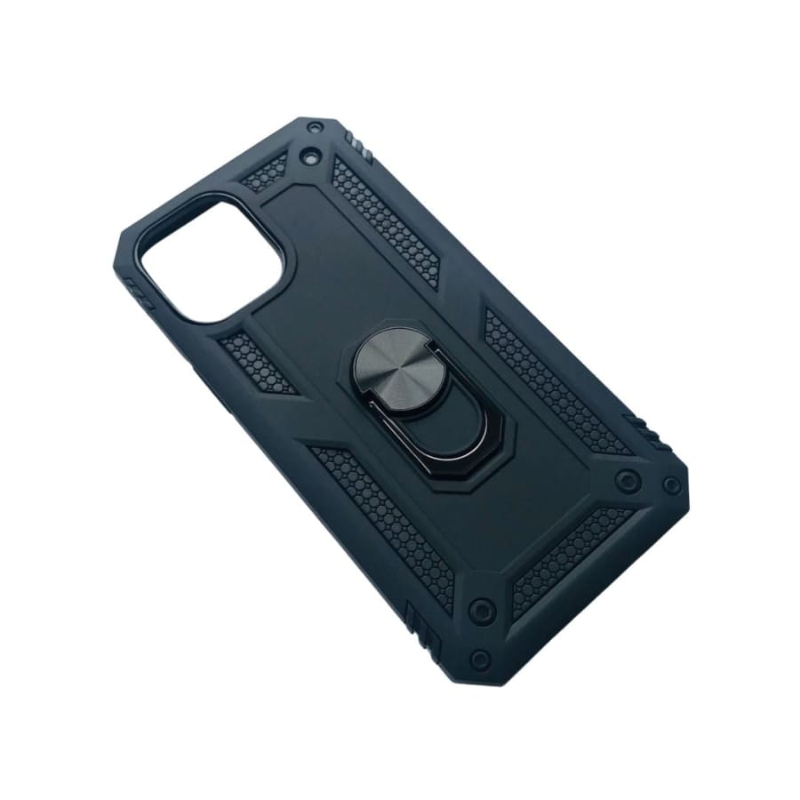 Rugged Armor Case for iPhone 12 Pro Max (6.7”) (Black) 9eight5