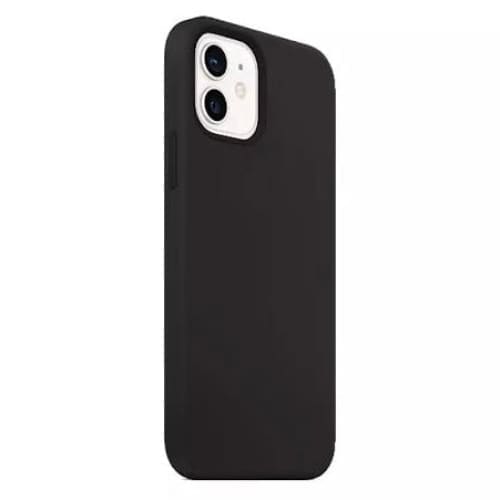 Silicone Case for iPhone 12/iPhone 12 Pro (6.1”) (Black) 9eight5