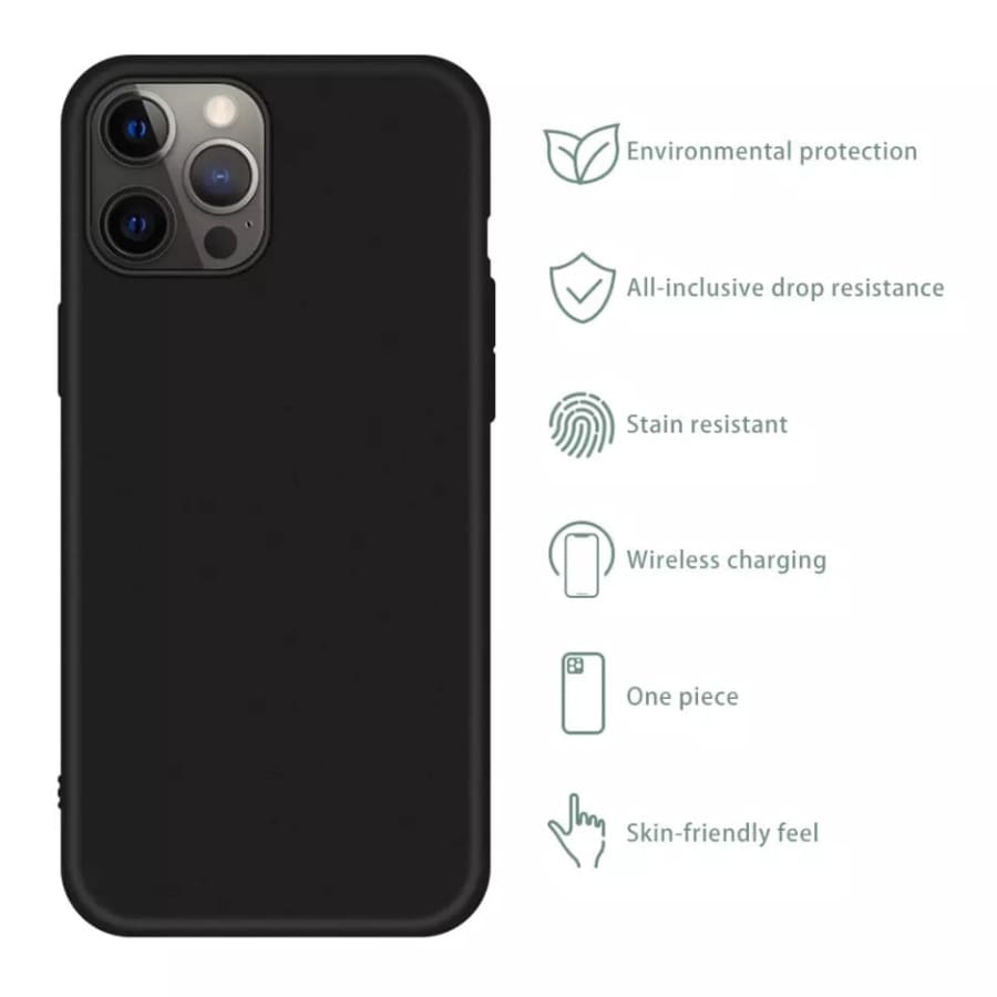 Goospery Case for iPhone 14 Pro (6.1”)  (Black) 9eight5