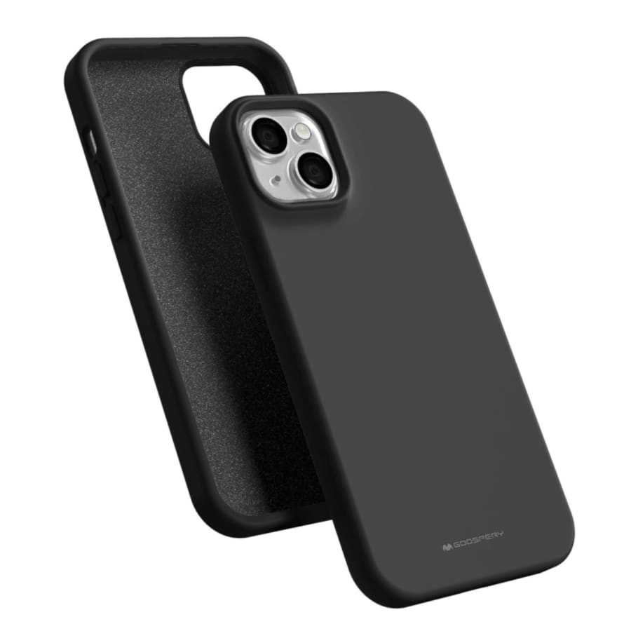Goospery Case for iPhone 15 Plus (6.7”) (Black) 9eight5