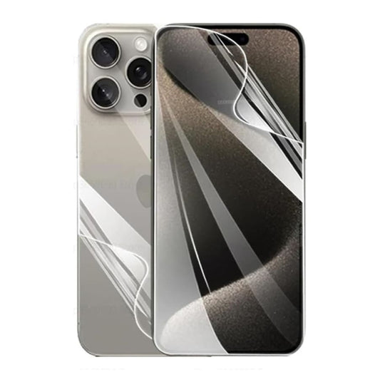 Hydrogel Screen Protectors for iPhone 15 Pro Max (6.7”) (Pack of 2) 9eight5