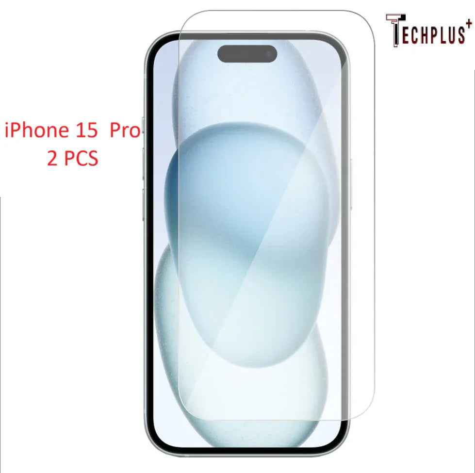 iPhone 15 Pro Glass Screen Protector (2 pack)