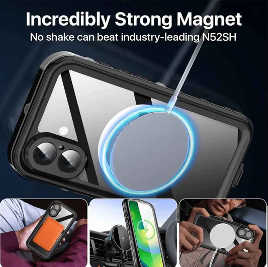 Redpepper Waterproof Magsafe Case for iPhone 16