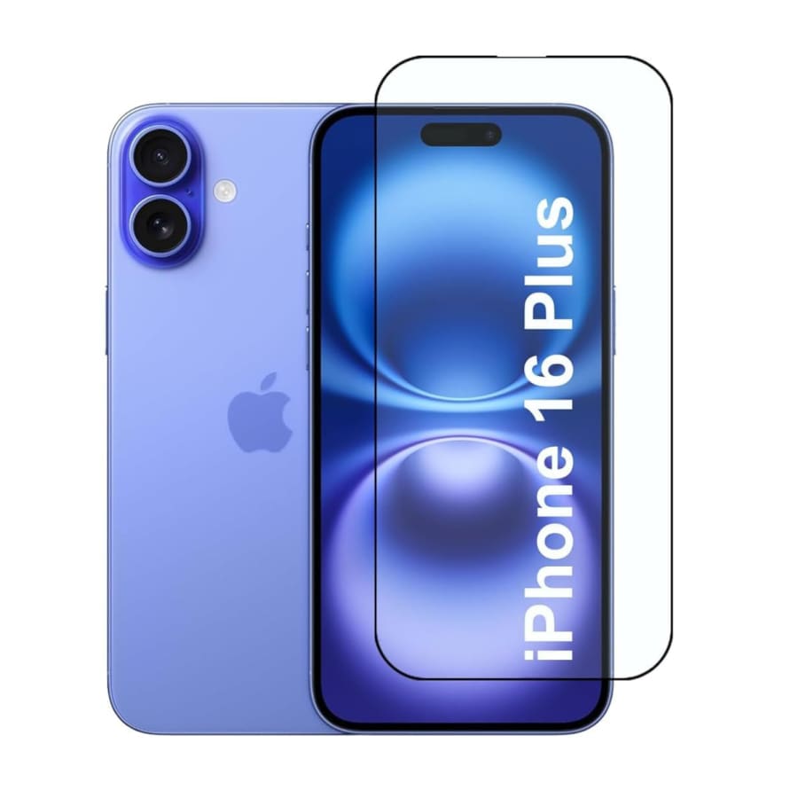 Screen Protectors for iPhone 16 Plus (6.7”) (Pack of 2) 9eight5