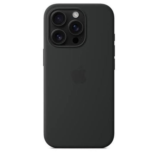 Black Silicone Case for iPhone 16 Pro (6.1”) 9eight5
