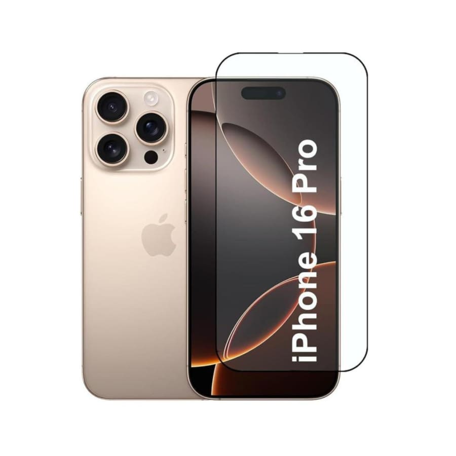 Screen Protectors for iPhone 16 Pro (6.1”) (Pack of 2) 9eight5