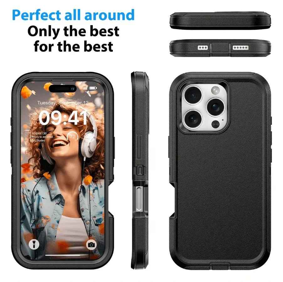 iPhone 16 Pro Heavy Duty Shockproof Case