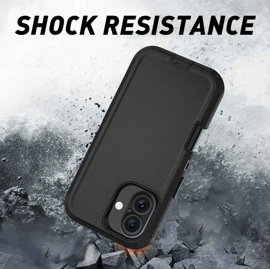 iPhone 16 Heavy Duty Shockproof Case