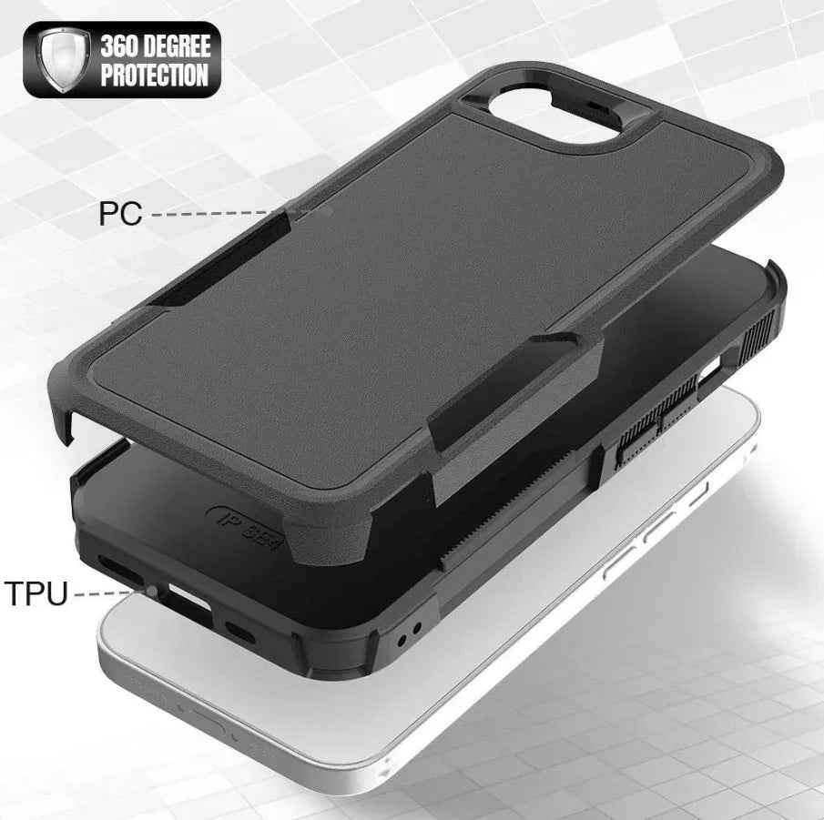 iPhone 16e Dual Layer Armor Hard Case