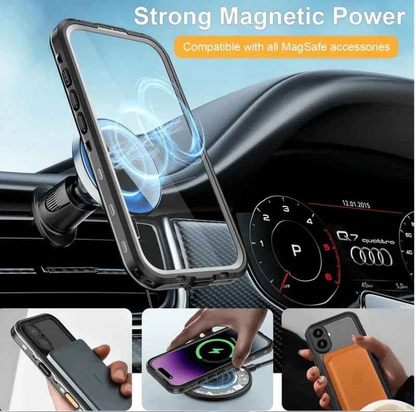 Redpepper Waterproof MagSafe Case for iPhone 17 | Shockproof Cover