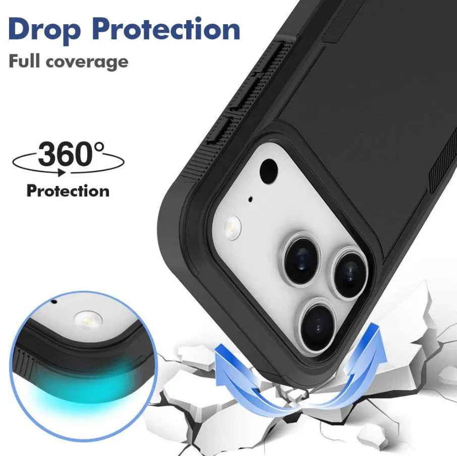 iPhone 17 Pro Dual Layer Armor Hard Case
