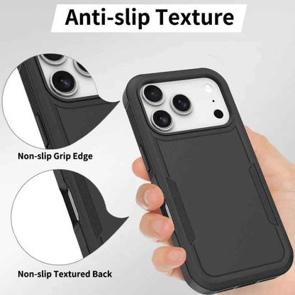 iPhone 17 Pro Max Dual Layer Armor Hard Case