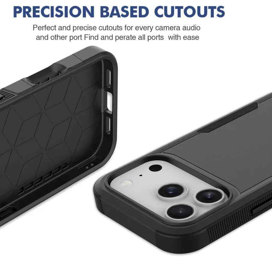 iPhone 17 Pro Max Dual Layer Armor Hard Case