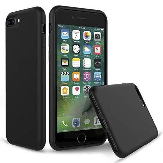 Silicone Case for iPhone 6 Plus/6s Plus (Black) 9eight5