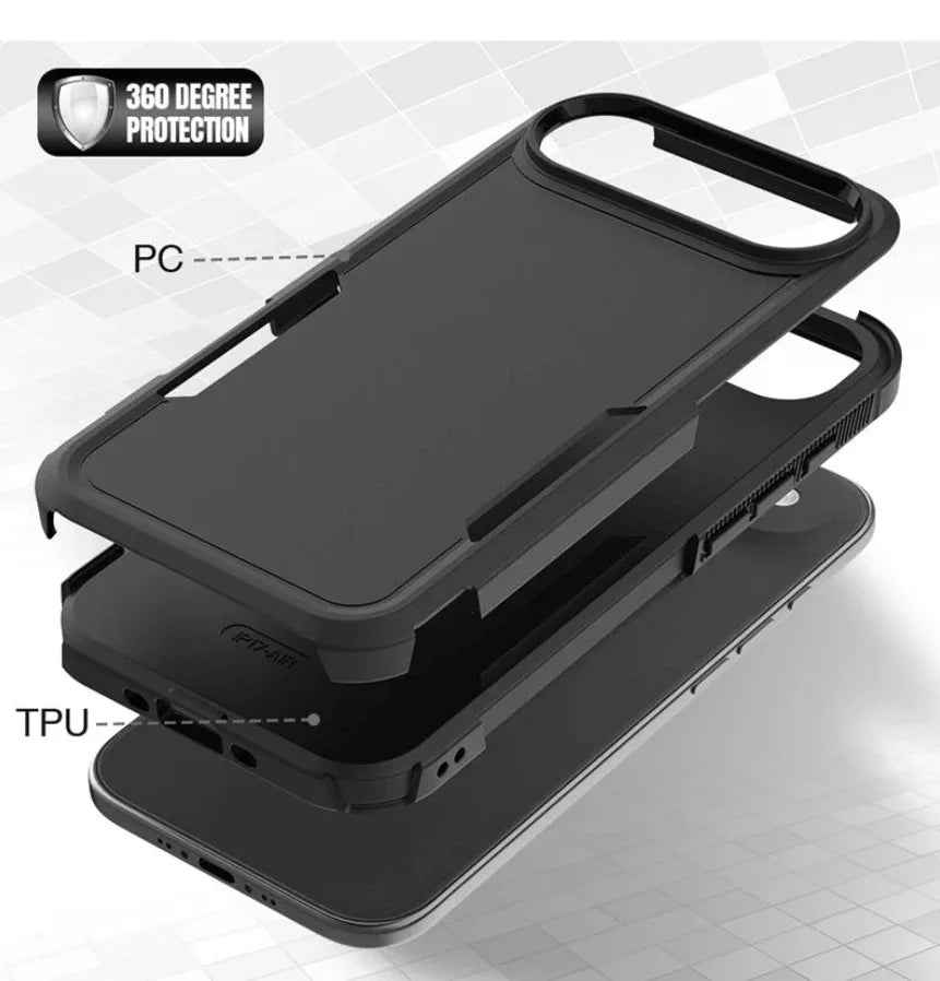 iPhone Air Dual Layer Armor Hard Case