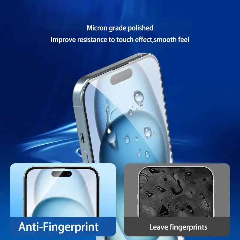 Screen Protector - Tempered Glass for iPhone (Pack of 4) (All Models) Habicare