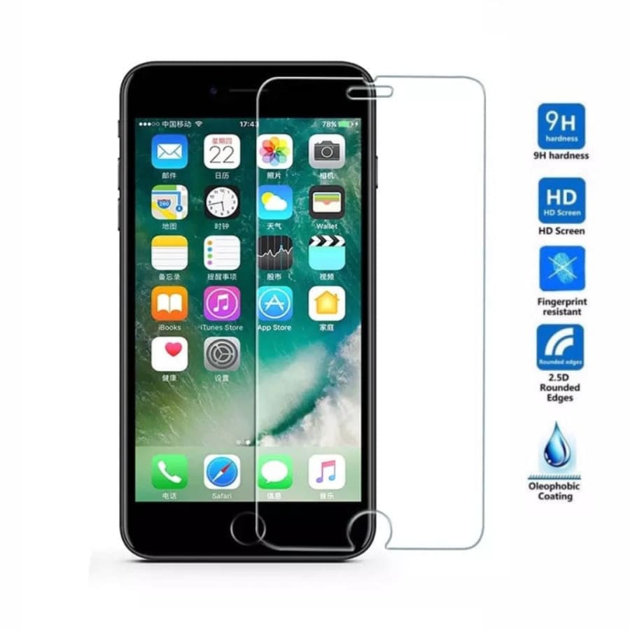 Screen Protectors for iPhone SE (3rd / 2nd Gen) (Pack of 2) 9eight5
