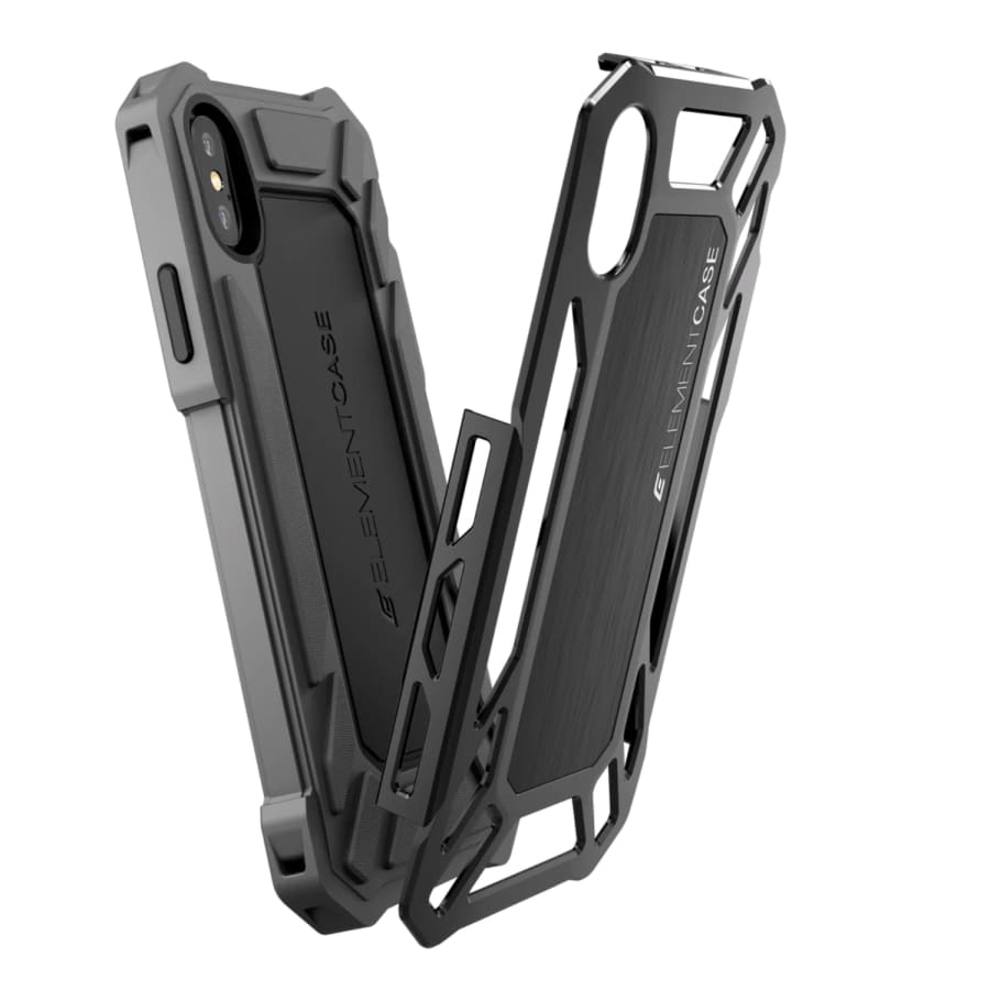 Rugged Case for iPhone SE (3rd / 2nd Gen) (Black) 9eight5