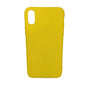 Silicone Case for iPhone X / XS (Yellow) 9eight5