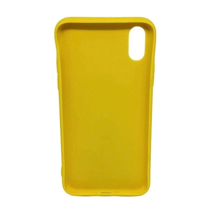 Silicone Case for iPhone X / XS (Yellow) 9eight5
