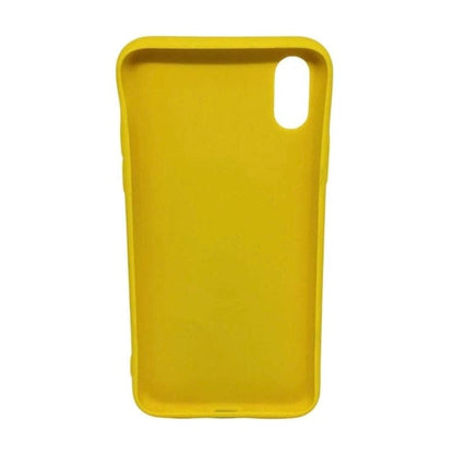 Silicone Case for iPhone X / XS (Yellow) 9eight5