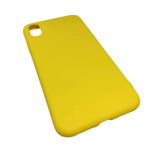 Silicone Case for iPhone X / XS (Yellow) 9eight5